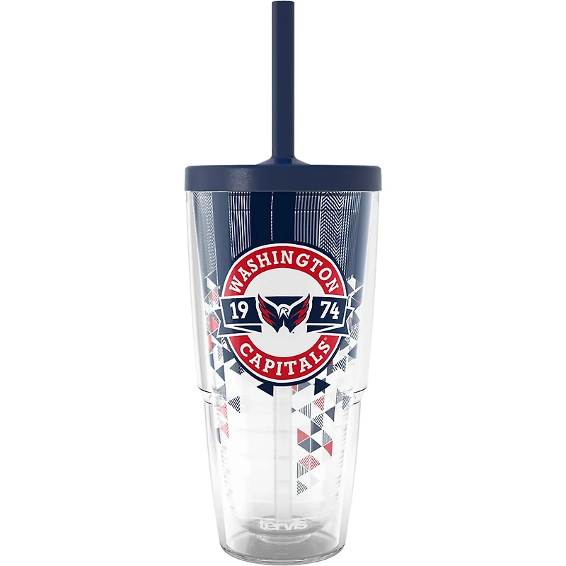 Tervis Washington Capitals 24oz Shatter Classic Tumbler with Straw Lid
