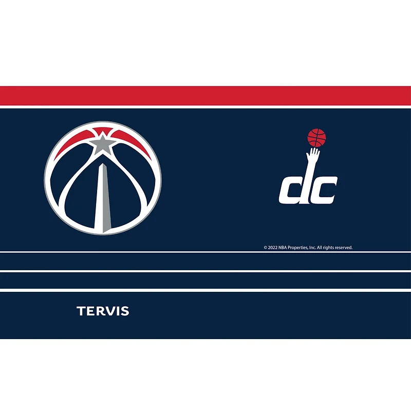 Tervis Washington Wizards 20oz MVP DuraPrint Stainless Steel Travel Tumbler