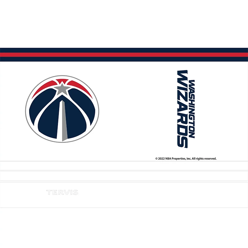 Tervis Washington Wizards 30oz Arctic Stainless Steel Tumbler