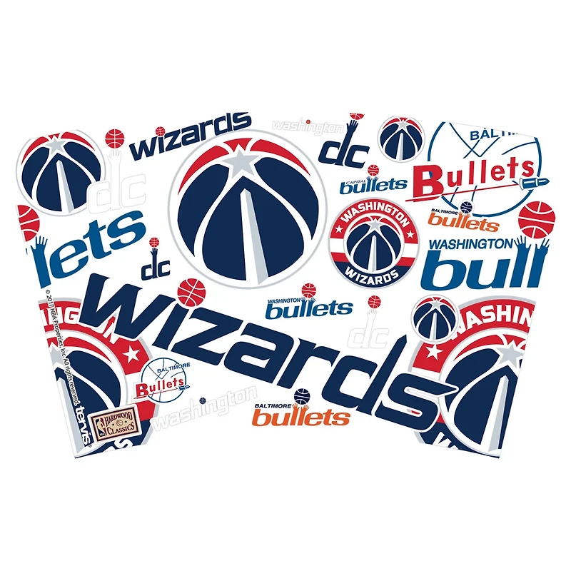 Tervis Washington Wizards Four-Pack 16oz Classic Tumbler Set