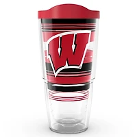 Tervis Wisconsin Badgers 24oz Hype Stripe Classic Tumbler
