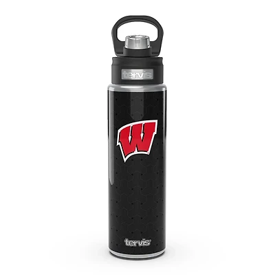 Tervis Wisconsin Badgers 24oz Weave Stainless Steel Wide Mouth Bottle