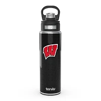 Tervis Wisconsin Badgers 24oz Weave Stainless Steel Wide Mouth Bottle