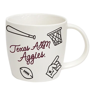 Texas AM Aggies 18oz Playmaker Mug