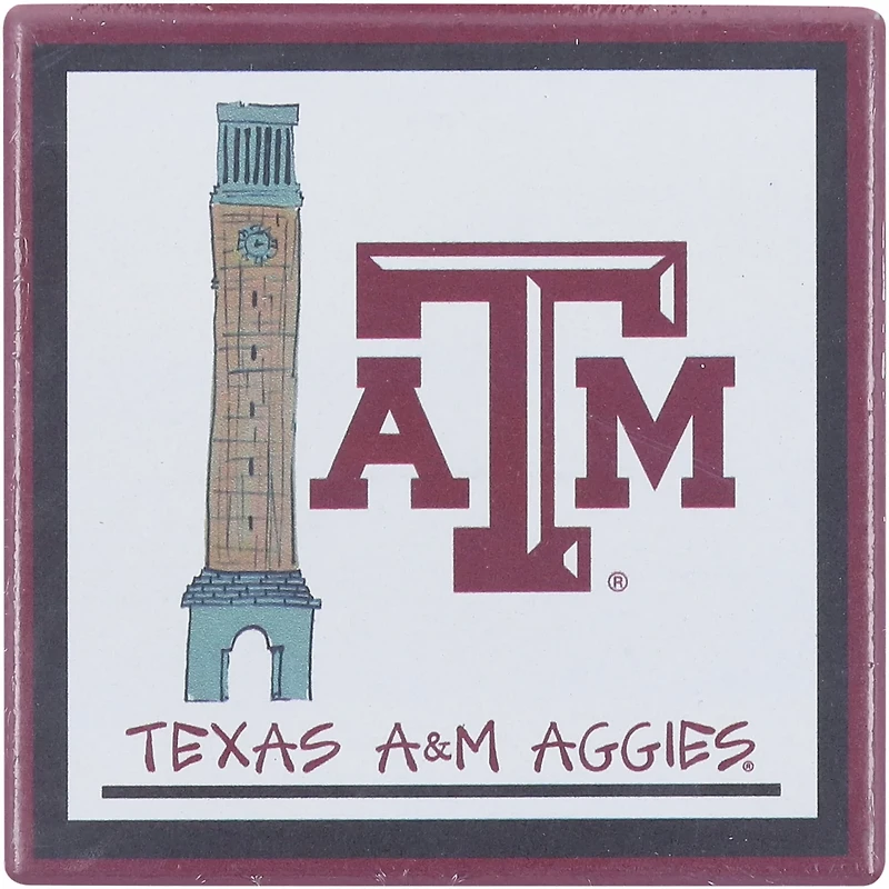Texas AM Aggies Four-Pack Coaster Set