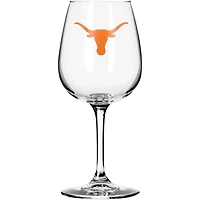 Texas Longhorns 11oz Team Mom Stemmed Wine Glass