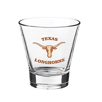 Texas Longhorns 12oz Slant Vault Rock Glass