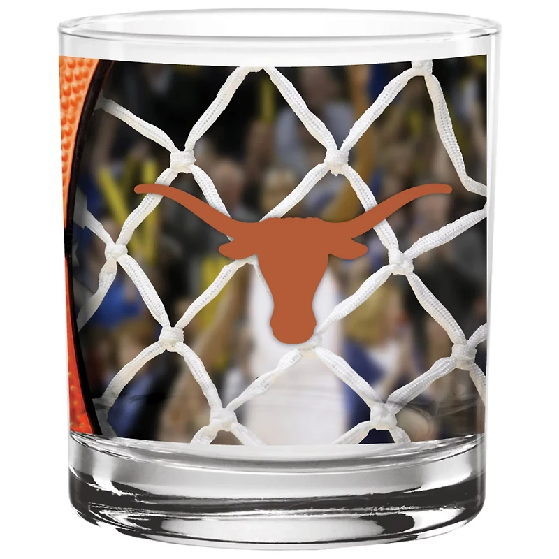 Texas Longhorns 14oz Basketball Glass