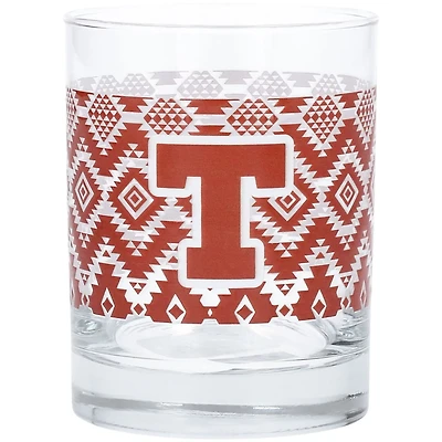 Texas Longhorns 14oz Heritage Rocks Glass