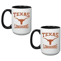 Texas Longhorns 15oz Combo 2-Pack Mug Set