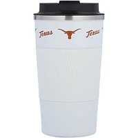 Texas Longhorns 18oz Coffee Tumbler with Silicone Grip