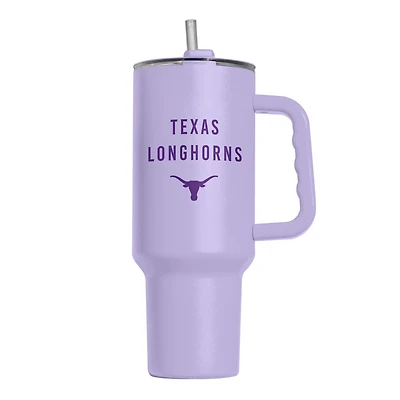 Texas Longhorns 40oz Lavender Soft Touch Tumbler