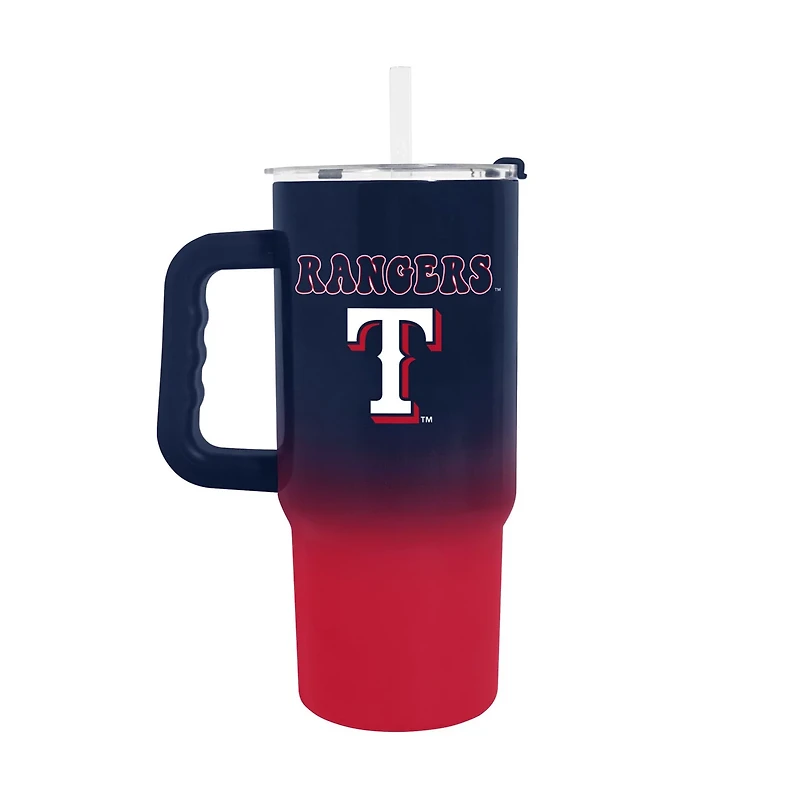 Texas Rangers 24oz Ombre Stainless Steel Tumbler