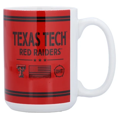 Texas Tech Raiders 15oz OHT Military Appreciation Mug