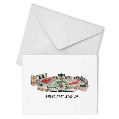 Texas Tech Raiders Valiant Stadium Boxed Note Card Set