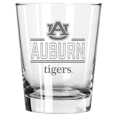 The Memory Company Auburn Tigers 15oz Double Old Fashioned Glass