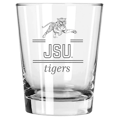 The Memory Company Jackson State Tigers 15oz Double Old Fashioned Glass