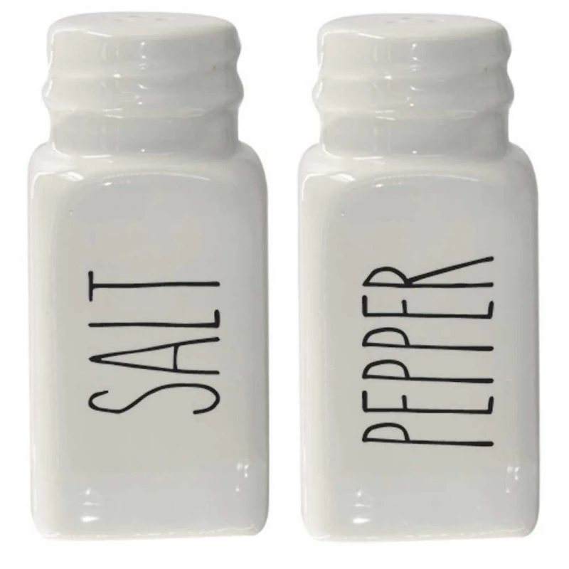 The Memory Company Los Angeles Dodgers Farmhouse Salt Pepper Shaker Set