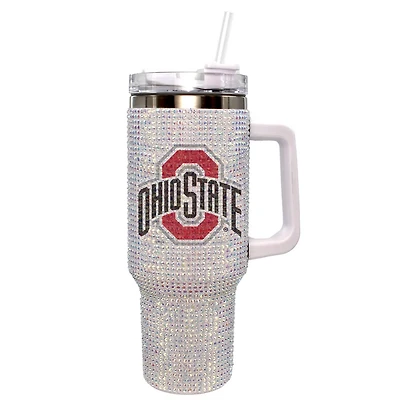 The Memory Company Ohio State Buckeyes 40oz Bling Colossal Tumbler