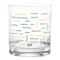 Tuskegee Golden Tigers 14oz History Month Rocks Glass