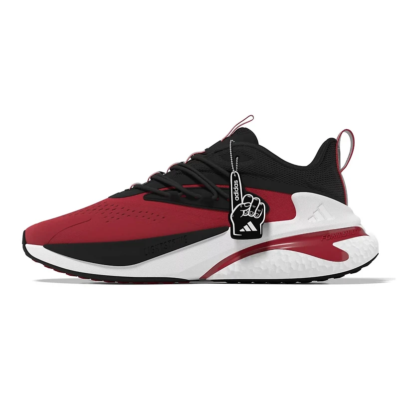 Unisex adidas Black NC State Wolfpack AlphaBoost V2 Shoes