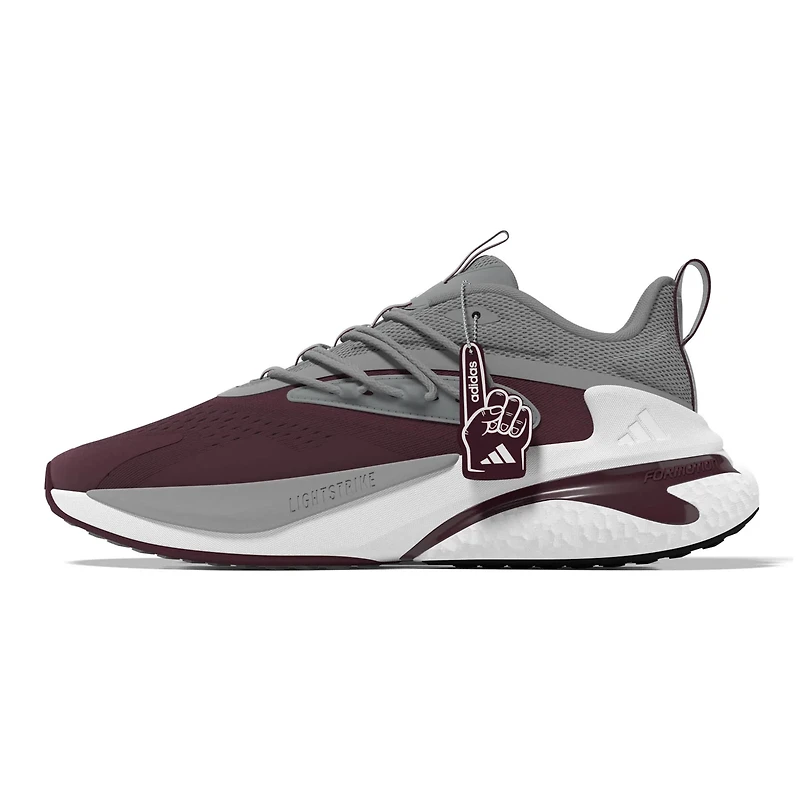 Unisex adidas Gray Texas AM Aggies AlphaBoost V2 Shoes