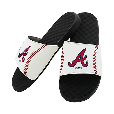 Unisex ISlide Atlanta Braves Baseball Stitch Slide Sandals