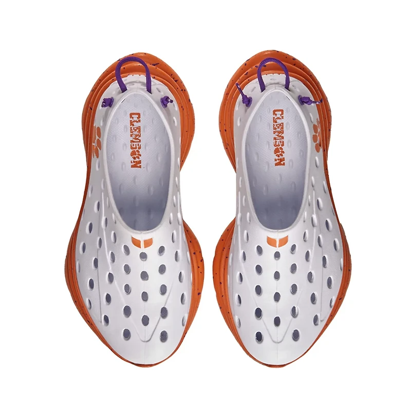 Unisex Kane Footwear Clemson Tigers Speckle Recovery Shoes