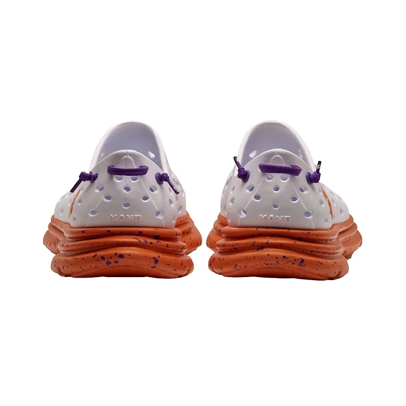 Unisex Kane Footwear Clemson Tigers Speckle Recovery Shoes