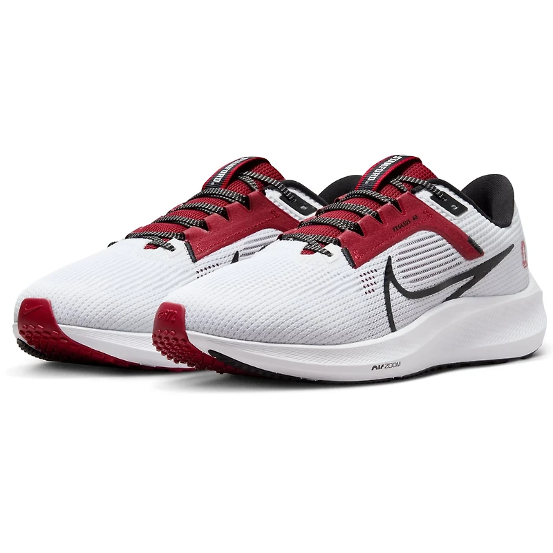 Unisex Nike Stanford Cardinal Zoom Pegasus 40 Running Shoe