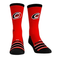 Unisex Rock Em Socks Carolina Hurricanes Gametime Stripe Crew Socks