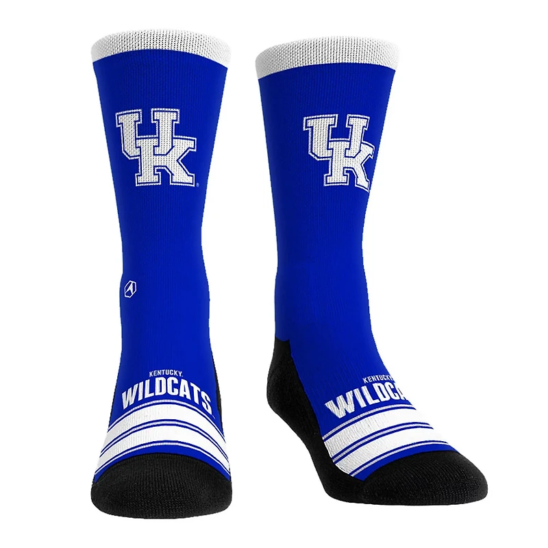 Unisex Rock Em Socks Kentucky Wildcats Gametime Stripe Crew Socks