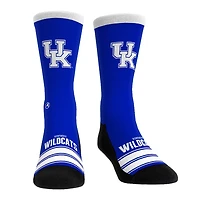 Unisex Rock Em Socks Kentucky Wildcats Gametime Stripe Crew Socks