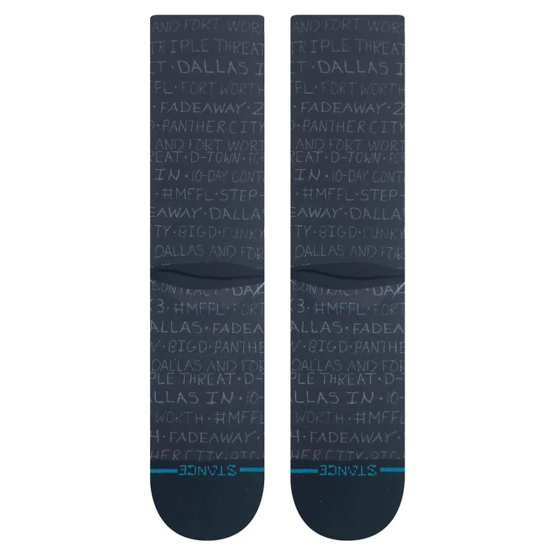 Unisex Stance Dallas Mavericks 2023 24 City Edition Crew Socks