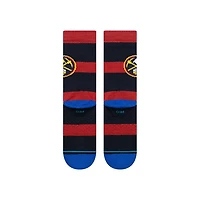 Unisex Stance Denver Nuggets Prep Stripe Crew Sock