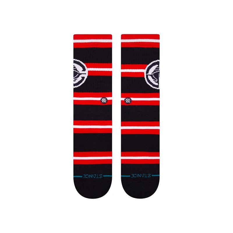 Unisex Stance LA Clippers Prep Stripe Crew Sock