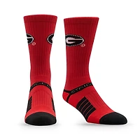 Unisex Strideline Georgia Bulldogs Premium Primary Logo Crew Socks