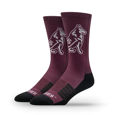 Unisex Strideline Texas AM Aggies Premium Mascot Crew Socks