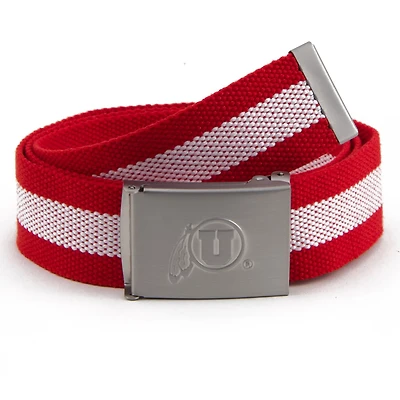 Utah Utes Fabric Belt