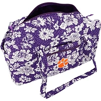 Vera Bradley Clemson Tigers Rain Garden Large Travel Duffel Bag