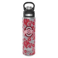 Vera Bradley x Tervis Ohio State Buckeyes 24oz Wide Mouth Bottle with Deluxe Lid