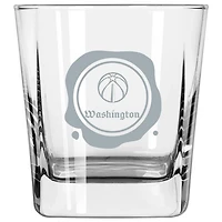 Washington Wizards 14oz Frost Stamp Old Fashioned Glass