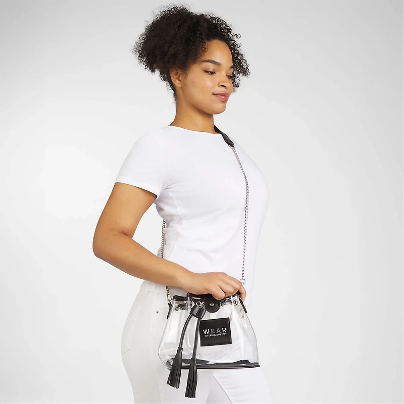 WEAR by Erin Andrews Chicago Blackhawks Stadium Bucket Purse