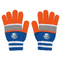 WEAR by Erin Andrews New York Islanders Stripe Glove  Scarf Set