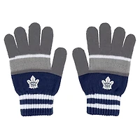 WEAR by Erin Andrews Toronto Maple Leafs Stripe Glove  Scarf Set