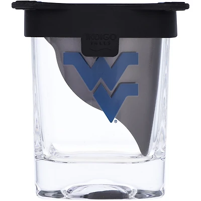 West Virginia Mountaineers 10oz Ice Wedge Glass