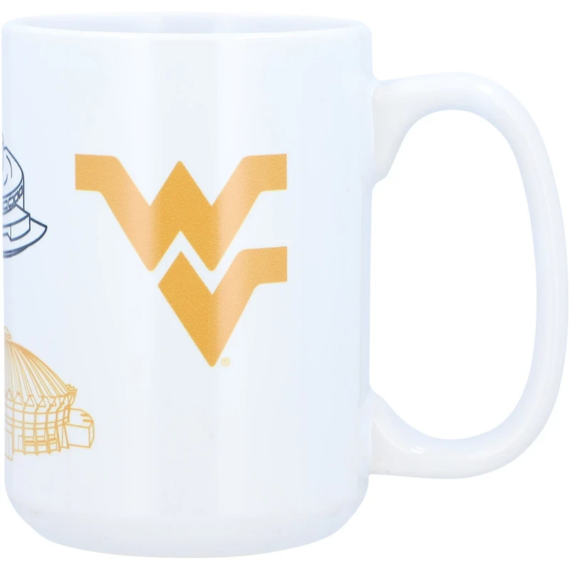 West Virginia Mountaineers 15oz Campus Mug