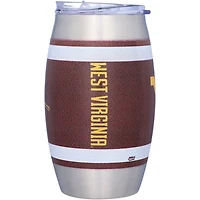 West Virginia Mountaineers 15oz Football Tumbler