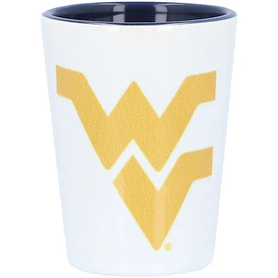 West Virginia Mountaineers 2oz Inner Color Ceramic Cup