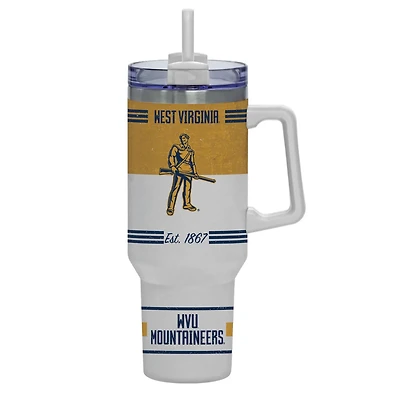 West Virginia Mountaineers 40oz Rocky Vintage Tumbler